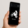 כיסוי בעיצוב אישי עם השם שלך לדגם - Google Pixel 6 5G בעיצוב מוטוקרוס