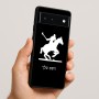 כיסוי בעיצוב אישי עם השם שלך לדגם - Google Pixel 6 5G בעיצוב שחקן פולו - סוס