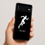 כיסוי בעיצוב אישי עם השם שלך לדגם - Google Pixel 6 5G בעיצוב רץ
