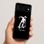כיסוי בעיצוב אישי עם השם שלך לדגם - Google Pixel 6 5G בעיצוב ילד סקייטבורד