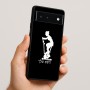 כיסוי בעיצוב אישי עם השם שלך לדגם - Google Pixel 6 5G בעיצוב אימון ספינינג - אישה