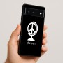 כיסוי בעיצוב אישי עם השם שלך לדגם - Google Pixel 6 5G בעיצוב גלובוסי שלום