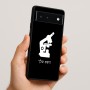 כיסוי בעיצוב אישי עם השם שלך לדגם - Google Pixel 6 5G בעיצוב מיקרוסקופ