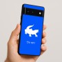 כיסוי בעיצוב אישי עם השם שלך לדגם - Google Pixel 6 5G בעיצוב תנין