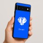 כיסוי בעיצוב אישי עם השם שלך לדגם - Google Pixel 6 5G בעיצוב ראש פיל