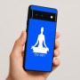 כיסוי בעיצוב אישי עם השם שלך לדגם - Google Pixel 6 5G בעיצוב אימון יוגה