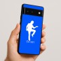 כיסוי בעיצוב אישי עם השם שלך לדגם - Google Pixel 6 5G בעיצוב רקדן