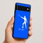 כיסוי בעיצוב אישי עם השם שלך לדגם - Google Pixel 6 5G בעיצוב לוחם סייף