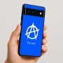 כיסוי בעיצוב אישי עם השם שלך לדגם - Google Pixel 6 5G בעיצוב אנרכיה