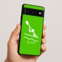 כיסוי בעיצוב אישי עם השם שלך לדגם - Google Pixel 6 5G בעיצוב קיאק אולימפי
