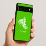 כיסוי בעיצוב אישי עם השם שלך לדגם - Google Pixel 6 5G בעיצוב אופנוע שלג