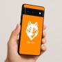 כיסוי בעיצוב אישי עם השם שלך לדגם - Google Pixel 6 5G בעיצוב זאב