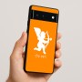 כיסוי בעיצוב אישי עם השם שלך לדגם - Google Pixel 6 5G בעיצוב קופידון