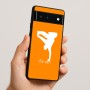 כיסוי בעיצוב אישי עם השם שלך לדגם - Google Pixel 6 5G בעיצוב ברייקדאנס