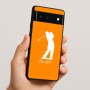 כיסוי בעיצוב אישי עם השם שלך לדגם - Google Pixel 6 5G בעיצוב שחקן גולף