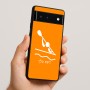 כיסוי בעיצוב אישי עם השם שלך לדגם - Google Pixel 6 5G בעיצוב קיאק אולימפי