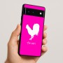כיסוי בעיצוב אישי עם השם שלך לדגם - Google Pixel 6 5G בעיצוב תרנגול