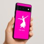 כיסוי בעיצוב אישי עם השם שלך לדגם - Google Pixel 6 5G בעיצוב בלרינה