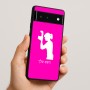 כיסוי בעיצוב אישי עם השם שלך לדגם - Google Pixel 6 5G בעיצוב צלמת - אישה