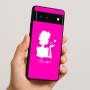 כיסוי בעיצוב אישי עם השם שלך לדגם - Google Pixel 6 5G בעיצוב אהבת נשים