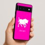 כיסוי בעיצוב אישי עם השם שלך לדגם - Google Pixel 6 5G בעיצוב מזלות - שור