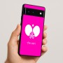 כיסוי בעיצוב אישי עם השם שלך לדגם - Google Pixel 6 5G בעיצוב פינג פונג