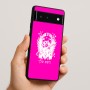 כיסוי בעיצוב אישי עם השם שלך לדגם - Google Pixel 6 5G בעיצוב רוקנרול