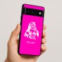 כיסוי בעיצוב אישי עם השם שלך לדגם - Google Pixel 6 5G בעיצוב סנטה קלאוס