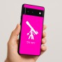כיסוי בעיצוב אישי עם השם שלך לדגם - Google Pixel 6 5G בעיצוב טלסקופ