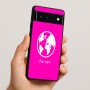 כיסוי בעיצוב אישי עם השם שלך לדגם - Google Pixel 6 5G בעיצוב עולם