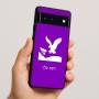 כיסוי בעיצוב אישי עם השם שלך לדגם - Google Pixel 6 5G בעיצוב נשר אמריקאי