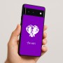 כיסוי בעיצוב אישי עם השם שלך לדגם - Google Pixel 6 5G בעיצוב ראש פיל