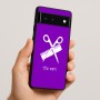 כיסוי בעיצוב אישי עם השם שלך לדגם - Google Pixel 6 5G בעיצוב מעצב שיער