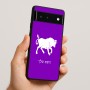 כיסוי בעיצוב אישי עם השם שלך לדגם - Google Pixel 6 5G בעיצוב מזלות - שור
