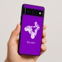 כיסוי בעיצוב אישי עם השם שלך לדגם - Google Pixel 6 5G בעיצוב רוכב טרקטורונים
