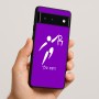 כיסוי בעיצוב אישי עם השם שלך לדגם - Google Pixel 6 5G בעיצוב כדורסל אולימפי