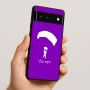 כיסוי בעיצוב אישי עם השם שלך לדגם - Google Pixel 6 5G בעיצוב צניחה חופשית