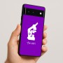 כיסוי בעיצוב אישי עם השם שלך לדגם - Google Pixel 6 5G בעיצוב מיקרוסקופ