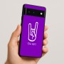 כיסוי בעיצוב אישי עם השם שלך לדגם - Google Pixel 6 5G בעיצוב יד סלע