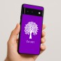 כיסוי בעיצוב אישי עם השם שלך לדגם - Google Pixel 6 5G בעיצוב עץ