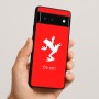 כיסוי בעיצוב אישי עם השם שלך לדגם - Google Pixel 6 5G בעיצוב צפרדע טרופית