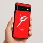 כיסוי בעיצוב אישי עם השם שלך לדגם - Google Pixel 6 5G בעיצוב בלט
