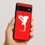 כיסוי בעיצוב אישי עם השם שלך לדגם - Google Pixel 6 5G בעיצוב ברייקדאנס