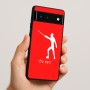 כיסוי בעיצוב אישי עם השם שלך לדגם - Google Pixel 6 5G בעיצוב לוחם סייף