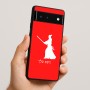 כיסוי בעיצוב אישי עם השם שלך לדגם - Google Pixel 6 5G בעיצוב סמוראי