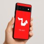 כיסוי בעיצוב אישי עם השם שלך לדגם - Google Pixel 6 5G בעיצוב אישה מתאמנת