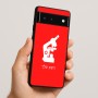 כיסוי בעיצוב אישי עם השם שלך לדגם - Google Pixel 6 5G בעיצוב מיקרוסקופ