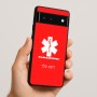 כיסוי בעיצוב אישי עם השם שלך לדגם - Google Pixel 6 5G בעיצוב חובש