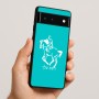כיסוי בעיצוב אישי עם השם שלך לדגם - Google Pixel 6 5G בעיצוב רוכב סוסים 2