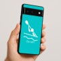 כיסוי בעיצוב אישי עם השם שלך לדגם - Google Pixel 6 5G בעיצוב קיאק אולימפי